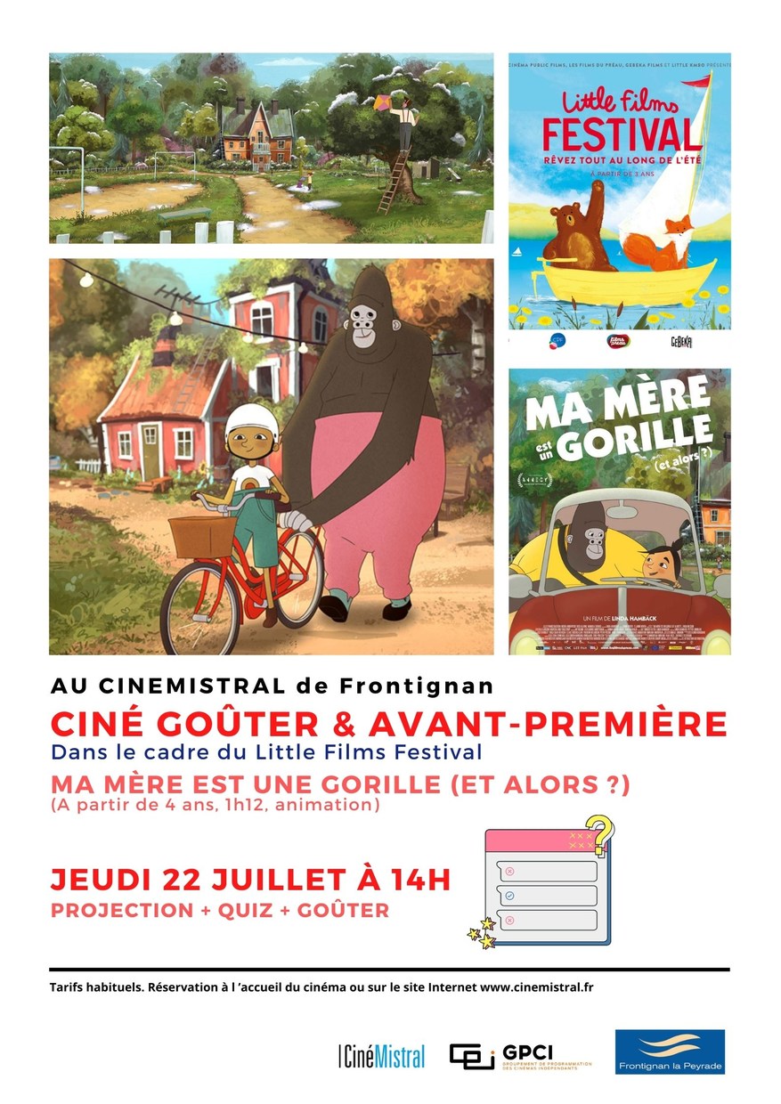 Ma Mère Est Un Gorille Et Alors Ciné Goûter & Avant-première / MA MERE EST UNE GORILLE (ET ALORS?)