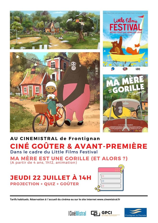Ma Mère Est Un Gorille Et Alors Ciné Goûter & Avant-première / MA MERE EST UNE GORILLE (ET ALORS?)