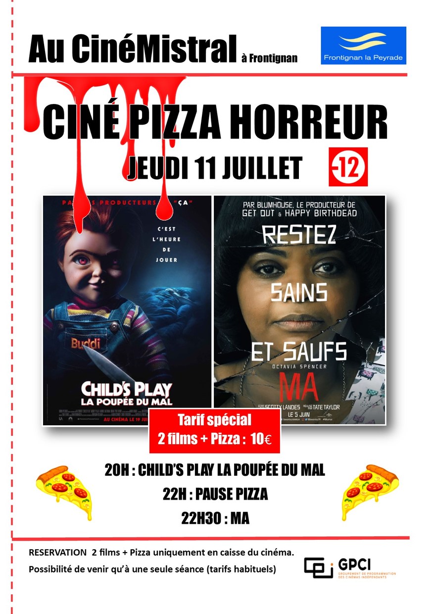 Horaires Des Séances Du Film L'esprit Sacré SOIRÉE CINÉ PIZZA HORREUR