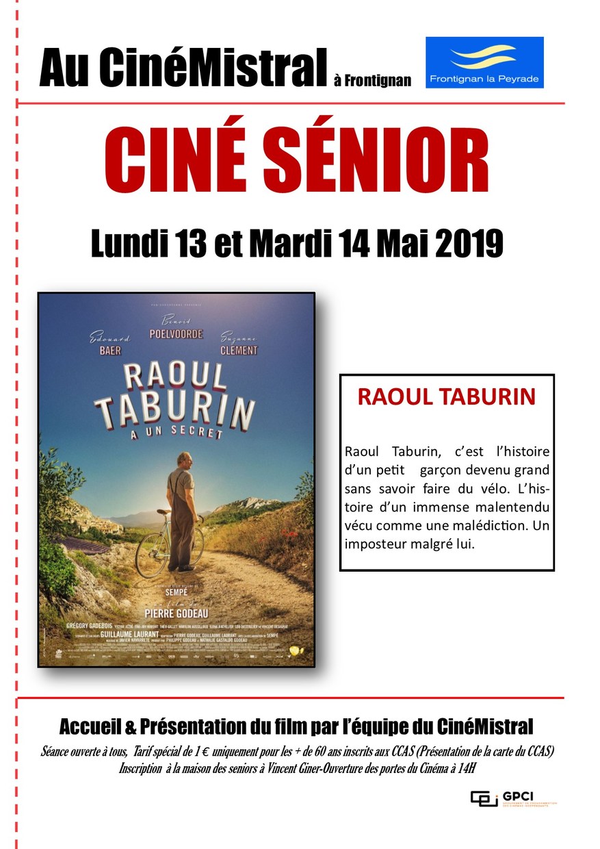 Horaires Des Séances Du Film L'esprit Sacré CINÉ SENIOR MAI 2019